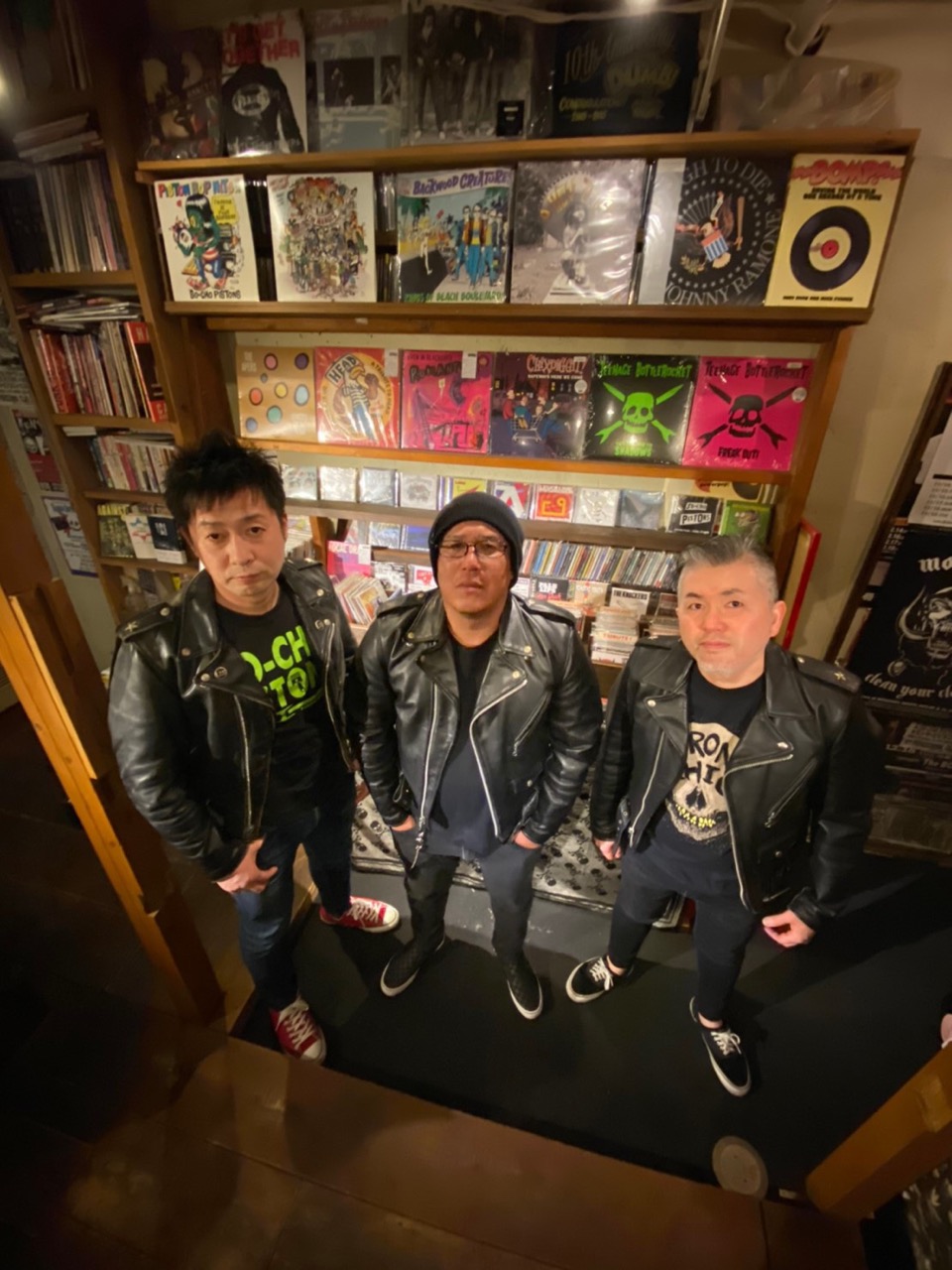 SO-CHO PISTONS / KNUCLEHEADS LP盤